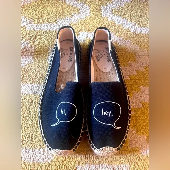 Soludos Smoking Slipper Espadrille. - Picture 1 of 3